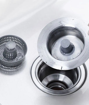 Eliavo SinkFilter - Keuken Gootsteen Riool Verstopping en Geur Filter