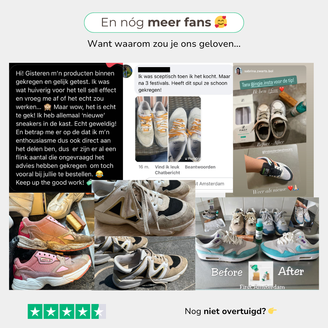 Essential Kit - Premium Sneaker Schoonmaak Set (+microvezel doek)