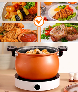 Eliavo Veelzijdige Micro Snelkookpan