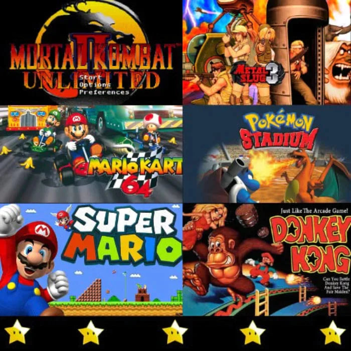 Eliavo RetroFun™ | USB Stick met Duo-Controllers