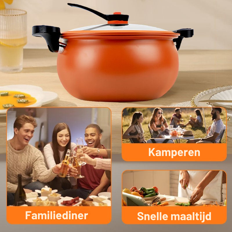 Eliavo Veelzijdige Micro Snelkookpan