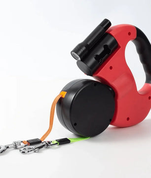 DuoLeash™ – 2-in-1 Hondenriem met Licht