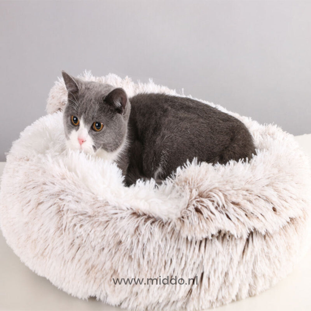 SoftSnuggle™ Huisdierbed | Perfect voor Honden en Katten - Top Beoordeeld