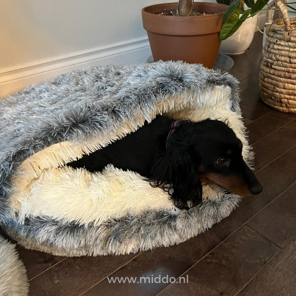 SoftSnuggle™ Huisdierbed | Perfect voor Honden en Katten - Top Beoordeeld