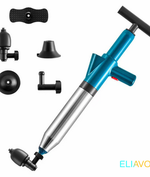 Eliavo Verbeterde Turbo Luchtdruk Ontstopper 2.0™ | Verhelpt Alle Afvoerverstoppingen!
