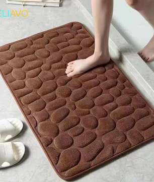 Eliavo AquaMat™ Antislip Badmat | Veiligheid en Comfort voor Jouw Badkamer