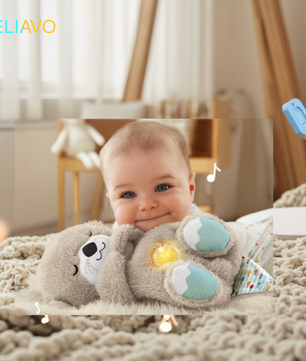 Eliavo CuddleBuddy™ Baby Pluche Speelgoed | Comfort en Rust voor je Baby - 1+1 Gratis