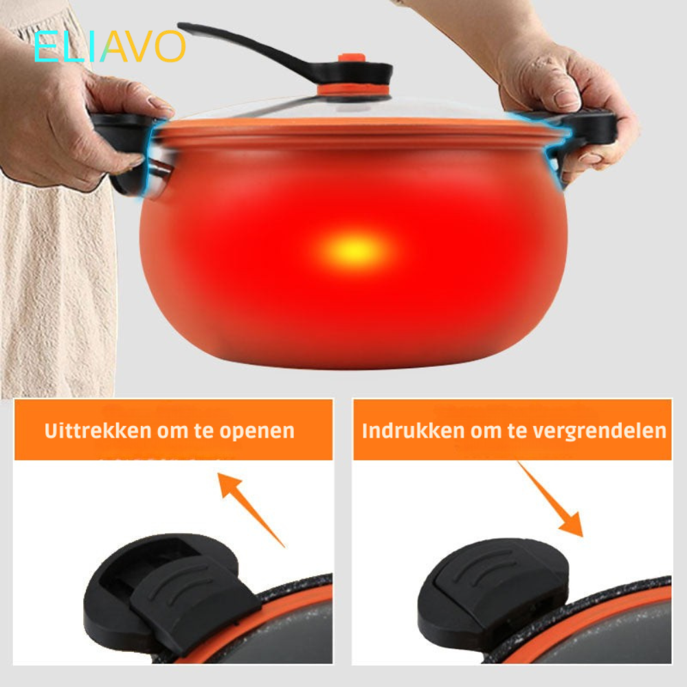 Eliavo Veelzijdige Micro Snelkookpan