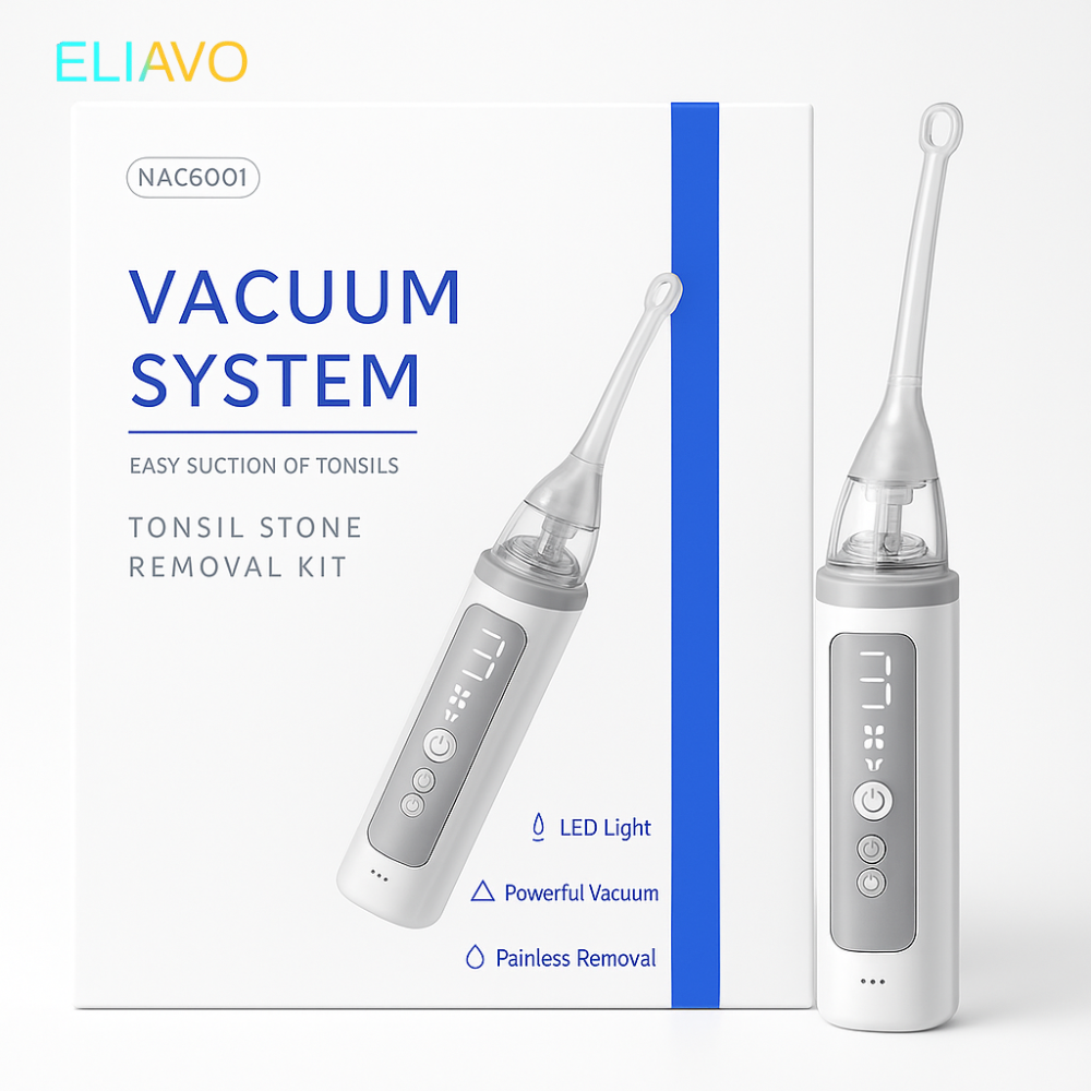 Eliavo TonsilPro | Elektrische Amandelsteentjesverwijderaar
