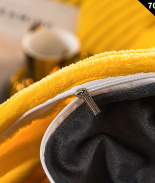 Eliavo Fluwelen Fleece Dekbedovertrek | Aanpasbaar Comfort voor Elk Seizoen, Stijlvol en Zacht