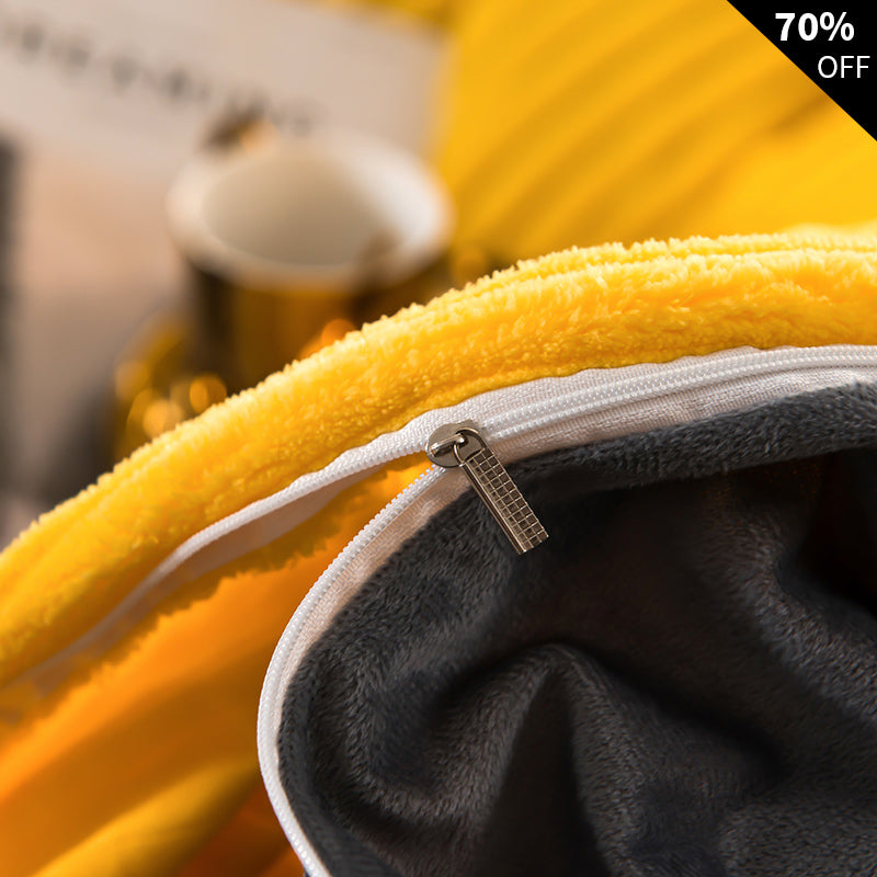 Eliavo Fluwelen Fleece Dekbedovertrek | Aanpasbaar Comfort voor Elk Seizoen, Stijlvol en Zacht