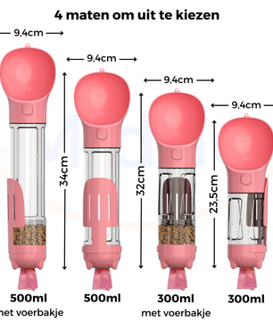 Eliavo Furry Feeder™ | De 5 in 1 waterfles voor jouw hond!