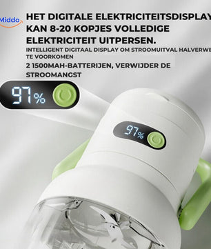 JuiceX™ Draadloze Blender | Draagbare Fruitpers voor Gezonde Sappen