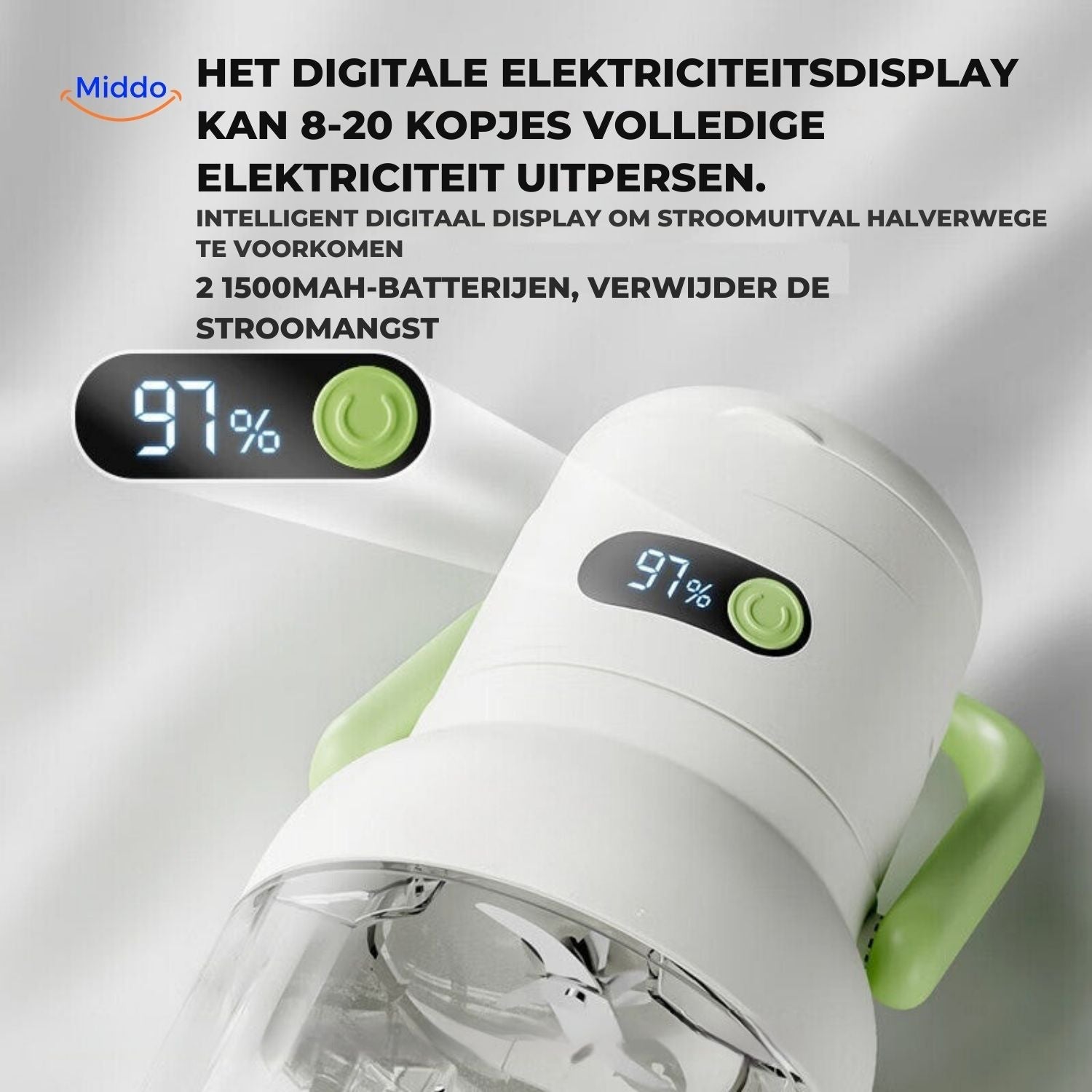 JuiceX™ Draadloze Blender | Draagbare Fruitpers voor Gezonde Sappen