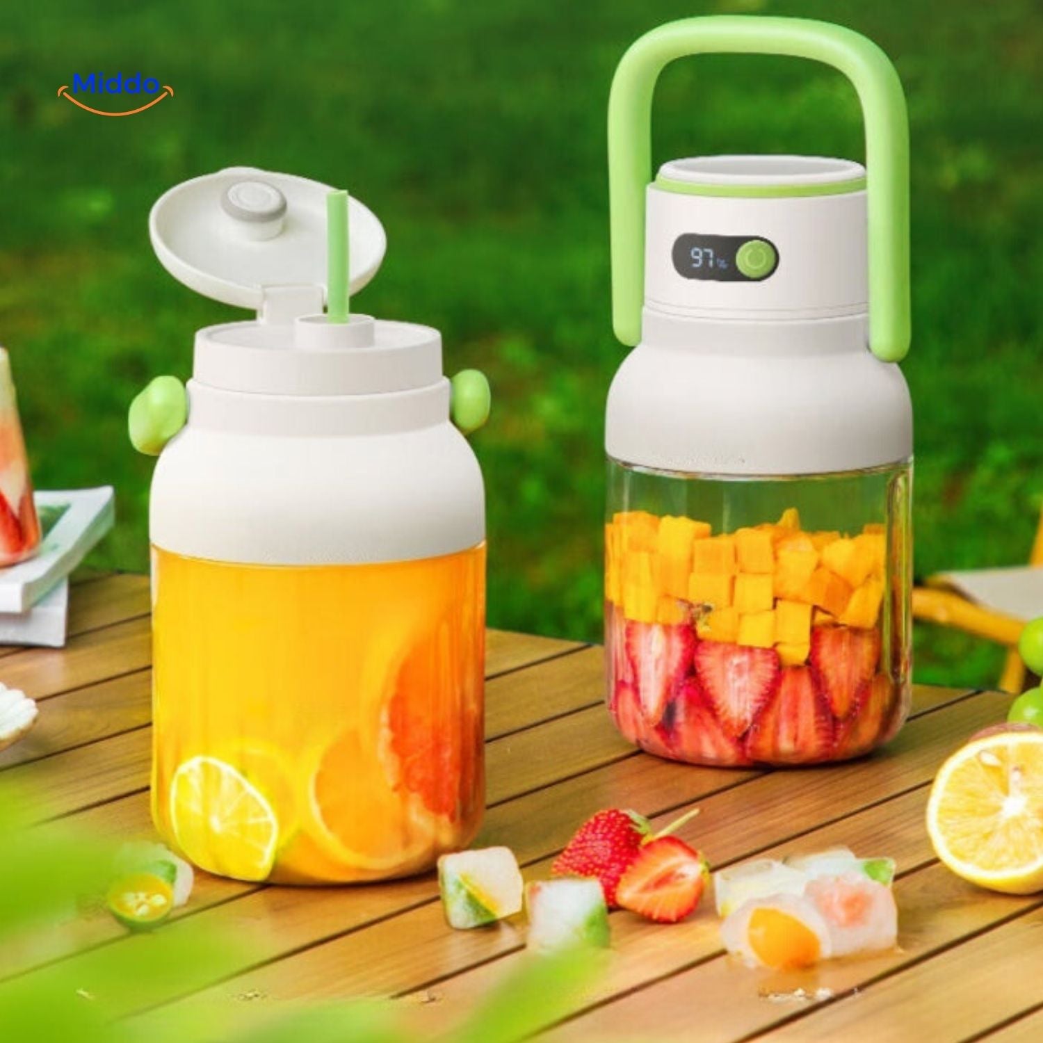 JuiceX™ Draadloze Blender | Draagbare Fruitpers voor Gezonde Sappen