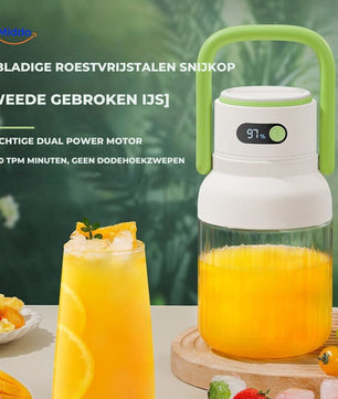 JuiceX™ Draadloze Blender | Draagbare Fruitpers voor Gezonde Sappen