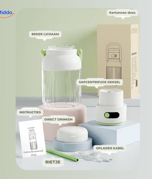 JuiceX™ Draadloze Blender | Draagbare Fruitpers voor Gezonde Sappen