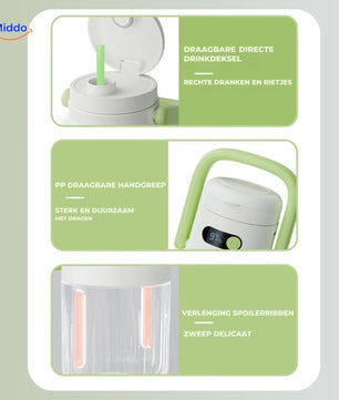 JuiceX™ Draadloze Blender | Draagbare Fruitpers voor Gezonde Sappen