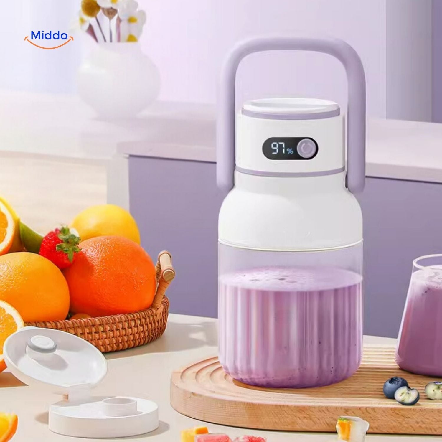 JuiceX™ Draadloze Blender | Draagbare Fruitpers voor Gezonde Sappen