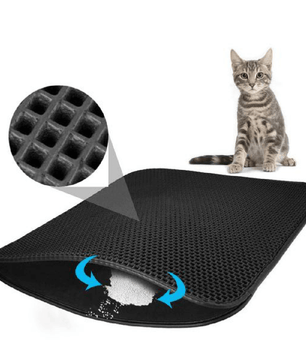 Eliavo Kattenbakmat™ - Zorgt voor een schoon huis!