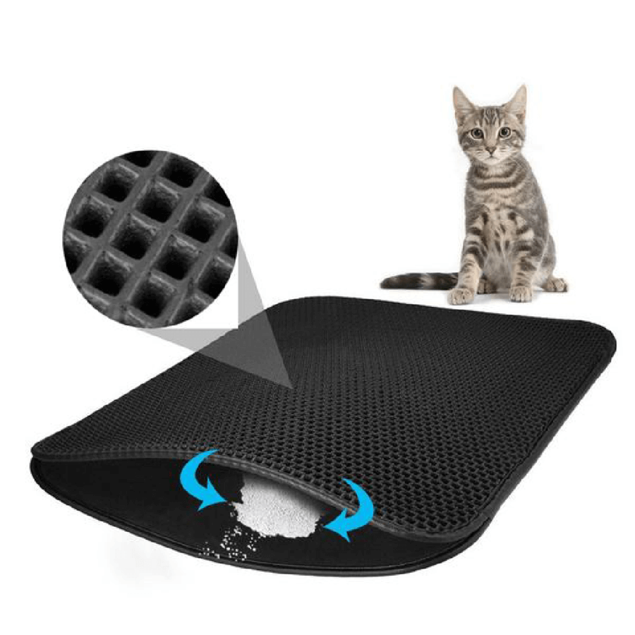Eliavo Kattenbakmat™ - Zorgt voor een schoon huis!