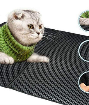 Eliavo Kattenbakmat™ - Zorgt voor een schoon huis!