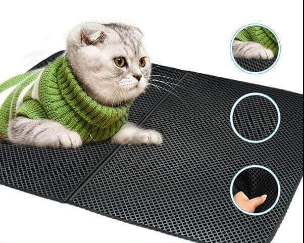 Eliavo Kattenbakmat™ - Zorgt voor een schoon huis!