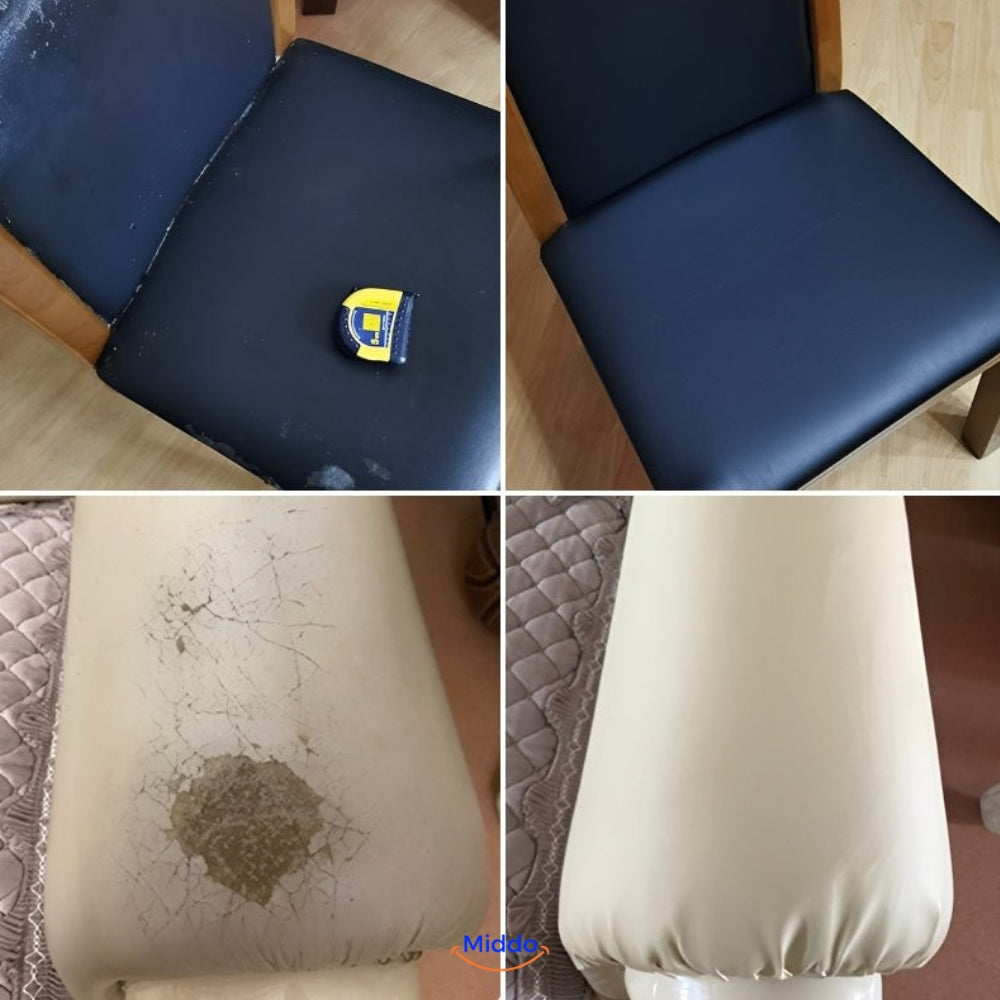 LeatherRestore™ - Maakt beschadigd lederen meubilair weer als nieuw!