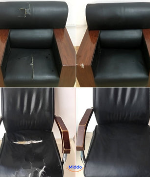 LeatherRestore™ - Maakt beschadigd lederen meubilair weer als nieuw!