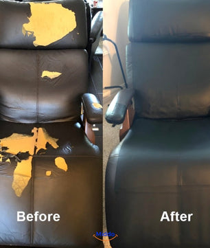 LeatherRestore™ - Maakt beschadigd lederen meubilair weer als nieuw!