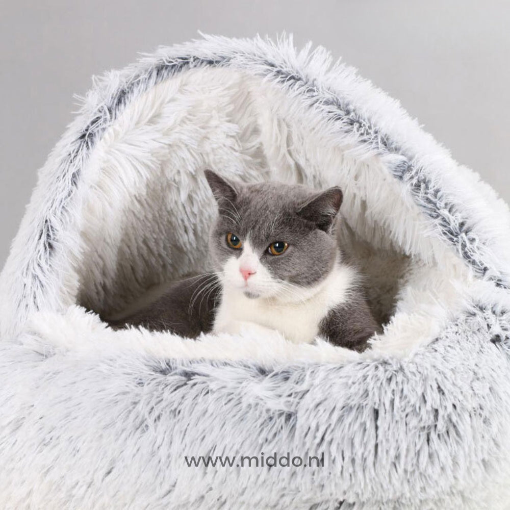 SoftSnuggle™ Huisdierbed | Perfect voor Honden en Katten - Top Beoordeeld