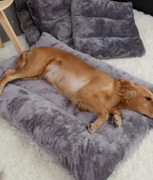 Eliavo CloudRest™ – Pluche Rustbed voor Kat & Hond