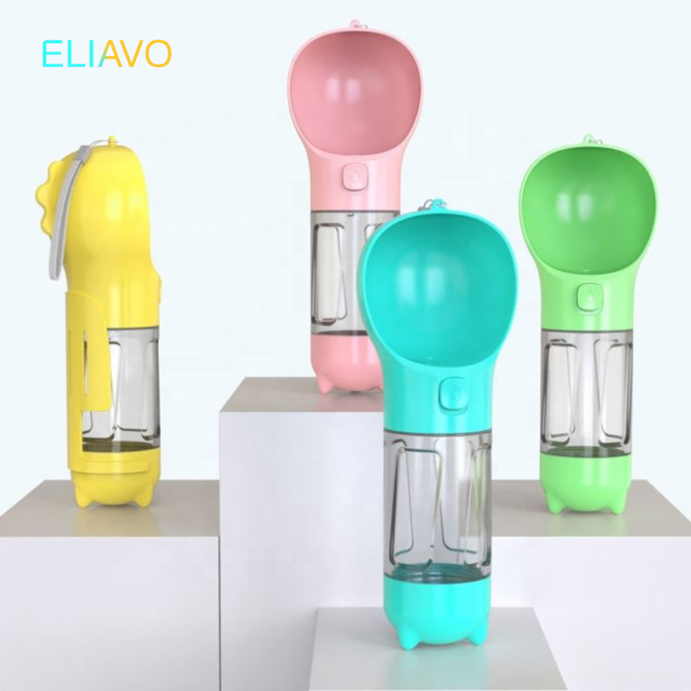 Eliavo Furry Feeder™ | De 5 in 1 waterfles voor jouw hond!