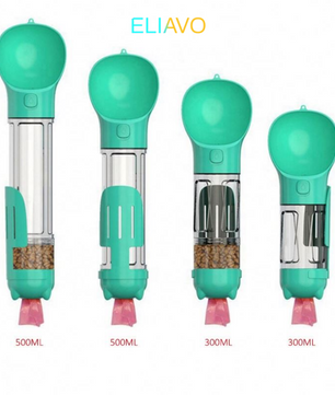Eliavo Furry Feeder™ | De 5 in 1 waterfles voor jouw hond!