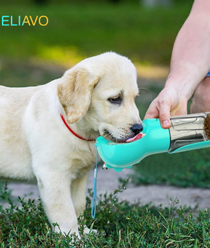Eliavo Furry Feeder™ | De 5 in 1 waterfles voor jouw hond!