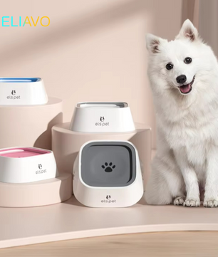 Eliavo HydroPaws™ Anti-Spat Drinkbak voor Honden. Voorkom uitglijders, denk om je veiligheid!