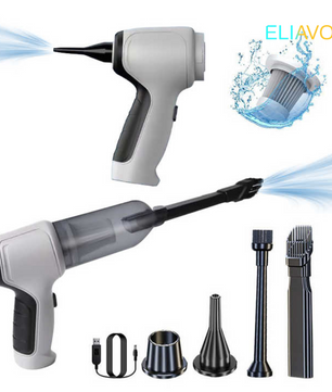 Eliavo VacuümX PRO™ | 2 in 1 Krachtpatser Onder de Handstofzuigers!