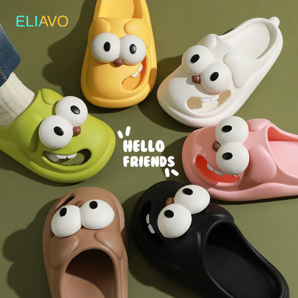 Eliavo BigEye™ Cartoon Hondenpantoffels | Schattig, Leuk en Comfortabel