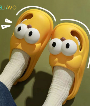 Eliavo BigEye™ Cartoon Hondenpantoffels | Schattig, Leuk en Comfortabel