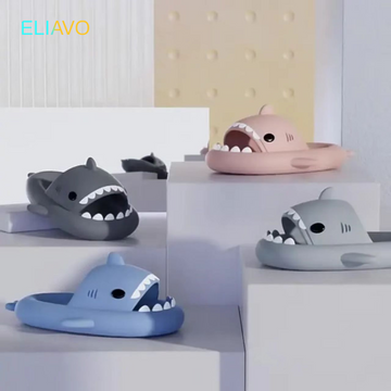 1+1 GRATIS Zomer Sharkies™ - Comfortabele en Stijlvolle Slippers voor de Zomer