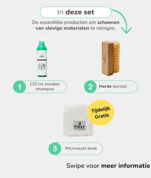 Essential Kit - Premium Sneaker Schoonmaak Set (+microvezel doek)