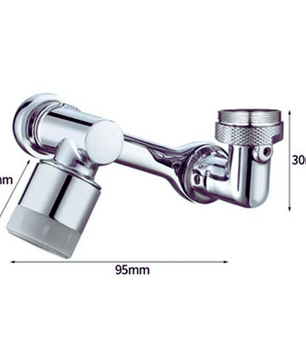 1080° Roterende Kraan Opzetstuk - Je gezicht wassen was nog nooit zo makkelijk! 1+1 GRATIS