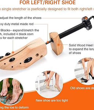 Eliavo ShoeStretcher Pro™ | Nooit meer te strakke schoenen!