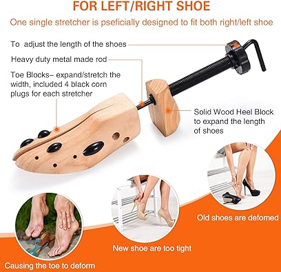 Eliavo ShoeStretcher Pro™ | Nooit meer te strakke schoenen!