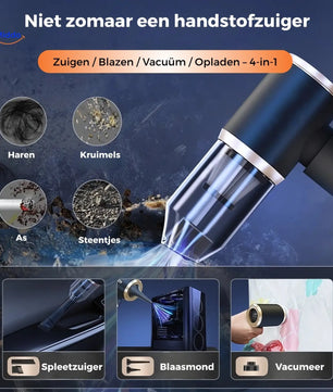 TurboVacuum™ 2.0 Pro – Ultieme werkplekreiniger voor een onberispelijk bureau