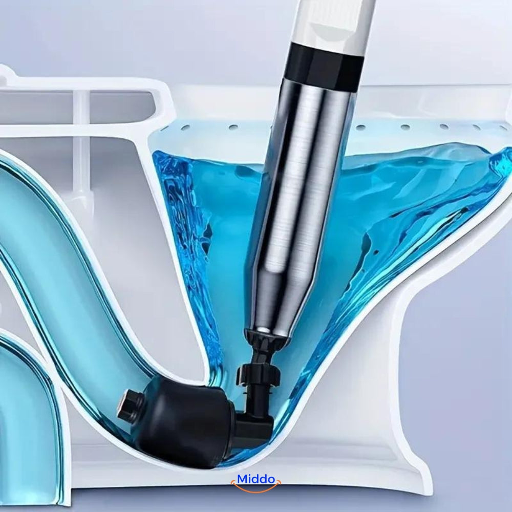 Eliavo Verbeterde Turbo Luchtdruk Ontstopper 2.0™ | Verhelpt Alle Afvoerverstoppingen!