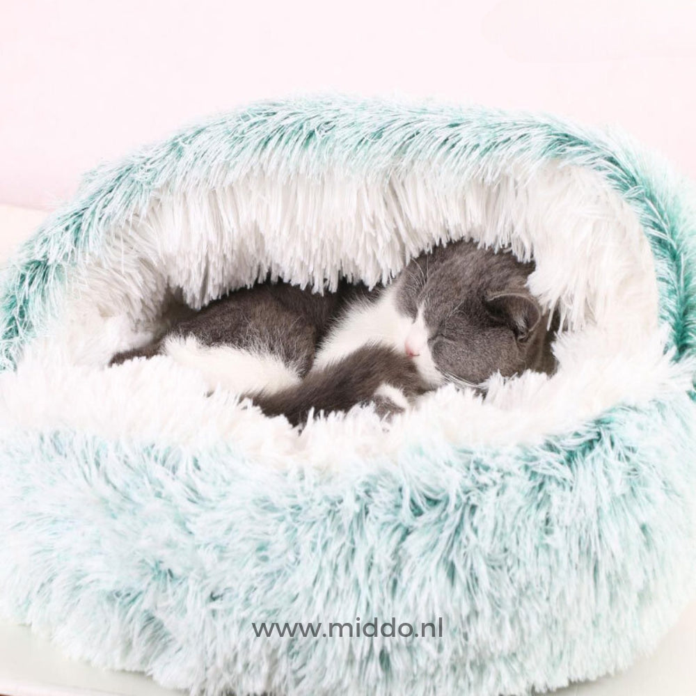 SoftSnuggle™ Huisdierbed | Perfect voor Honden en Katten - Top Beoordeeld