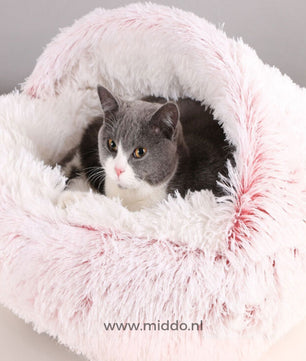 SoftSnuggle™ Huisdierbed | Perfect voor Honden en Katten - Top Beoordeeld