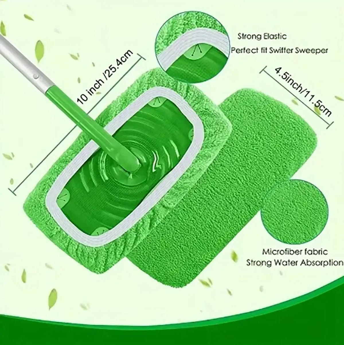 Eliavo Magicwipe - Herbruikbare dweilen voor Swiffer Sweeper