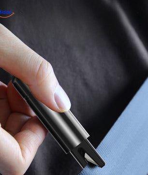 Eliavo Safekey™ | 2-in-1 Noodhulpmiddel | Glasbreker & Riemsnijder - 1+1 GRATIS